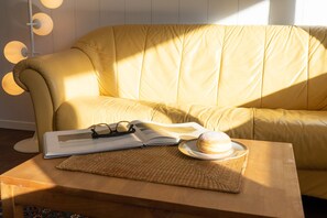Fernseher, Kamin, Tischtennisplatte