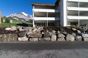 Exterior - Rietgarten - 4.5-room garden flat with mountain view (Wildhaus)