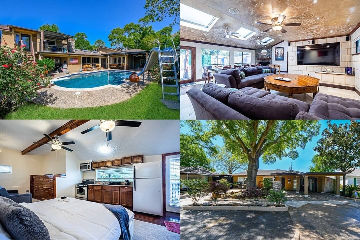 TEXAS SIZE | Pool +Hot tub | Bar | 8 br&4ba