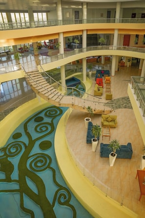 Sala de estar en el lobby