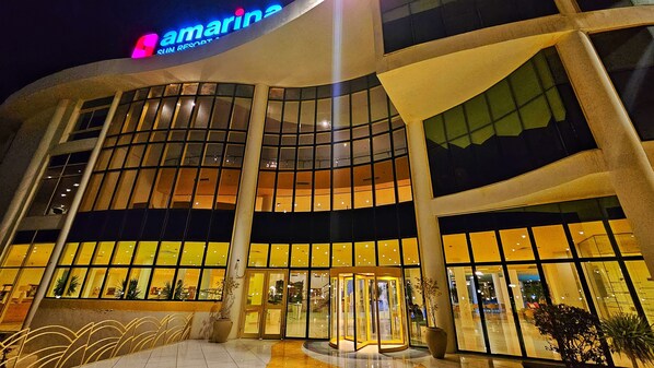 Fassade der Unterkunft