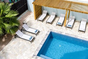 Pool - Kavel 17 - Laguna Breeze with a shared pool and spectacular views of the Lagune (Kralendijk)