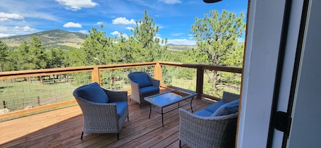 Property grounds. Charming mountain barndominium on 44 acres! Views, beautiful barndominium!