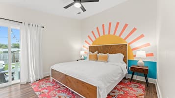 1 chambre, fer et planche à repasser, Wi-Fi, draps fournis