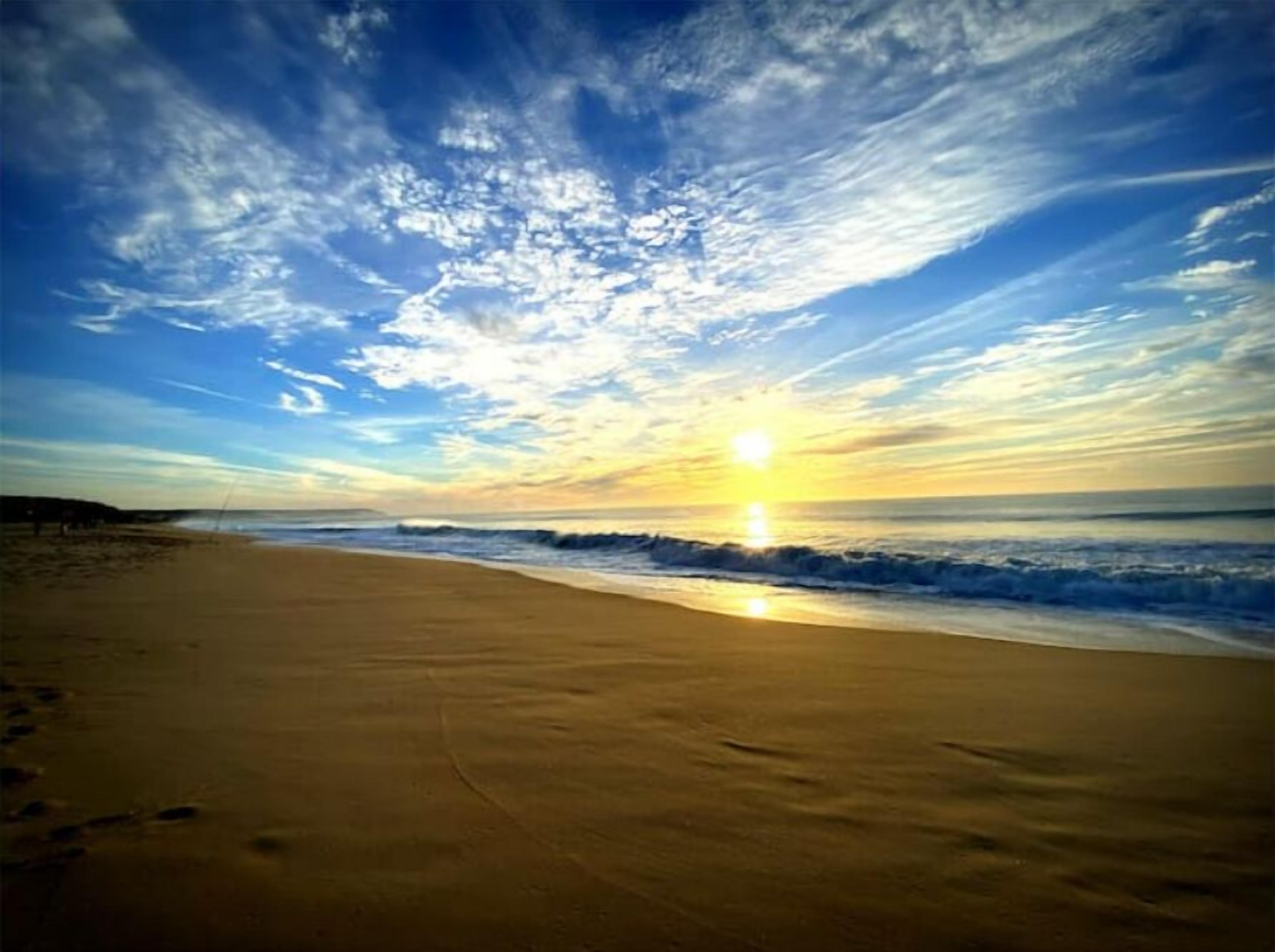 Sun-loungers, beach towels