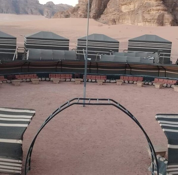 Living area - Desert Sand Camp (Wadi Rum)