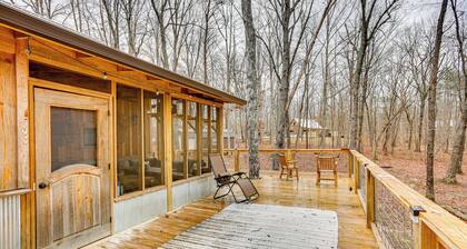 Peaceful Hiker's Hideaway w/ Deck on 1 Acre!