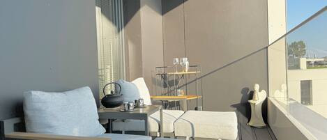 Appartement Design, 1 chambre, non-fumeur, balcon | Balcon