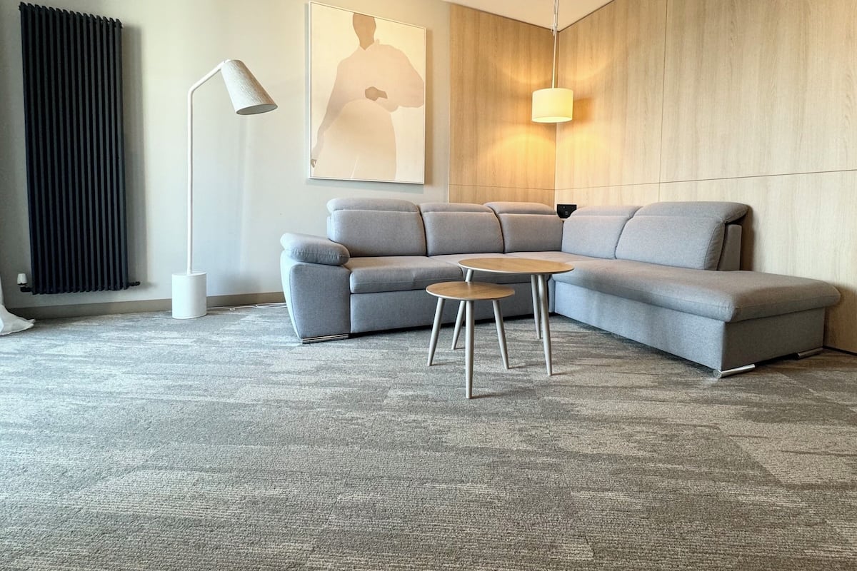 Apartamento de diseño, 1 habitación, no fumadores, balcón | 1 dormitorio, cortinas opacas, tabla de planchar con plancha