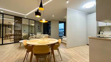 Comfort Apartment, 1 Bedroom, Balcony, City View | 1 bedroom, blackout drapes, iron/ironing board, free WiFi