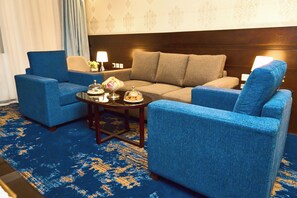 Suite Deluxe | Draps en coton égyptien, literie de qualité supérieure