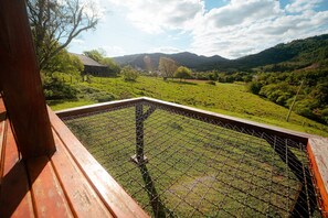 Chalet rustique de base | Terrain de l’hébergement 