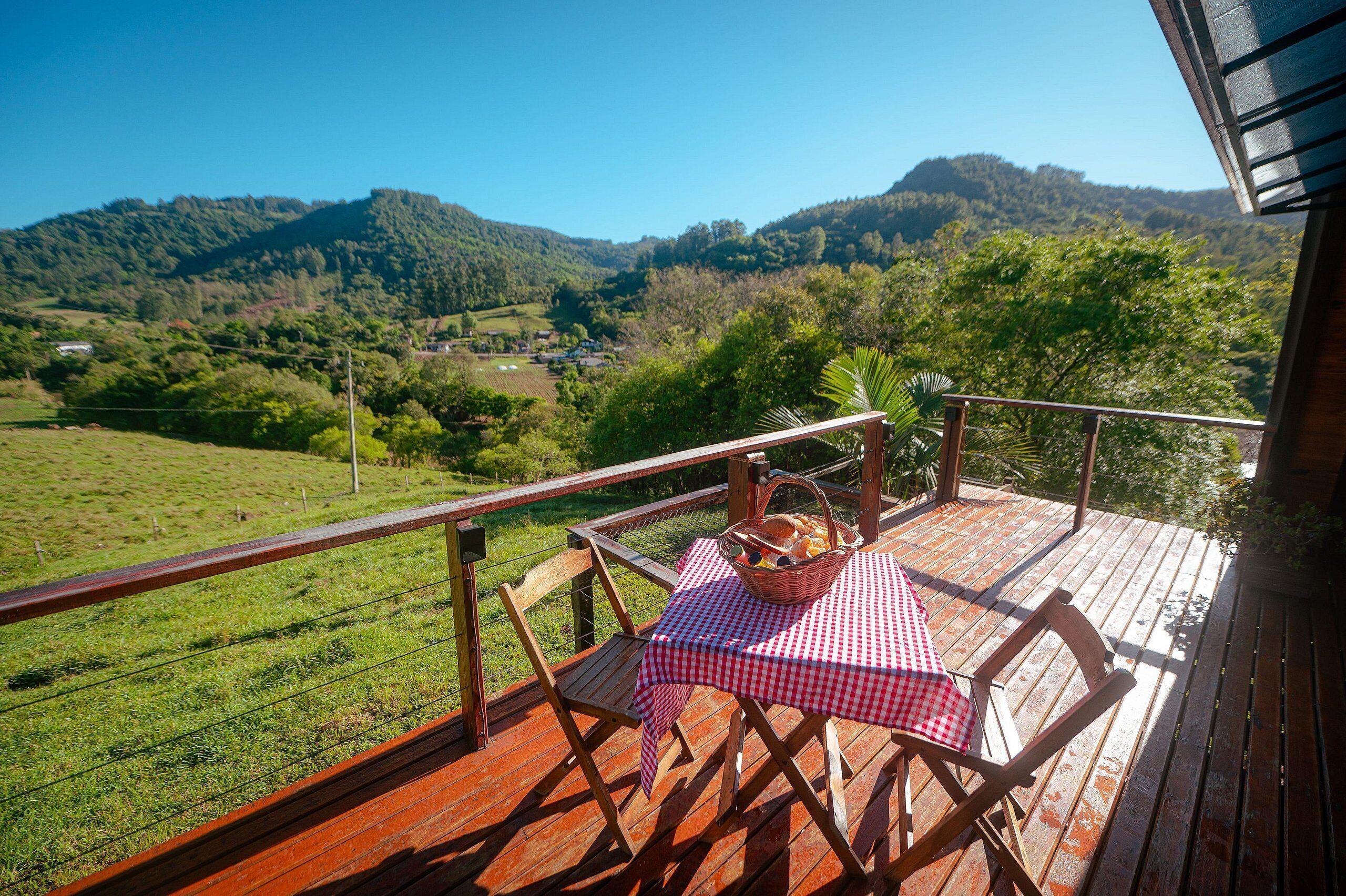 Cabana básico | Opções para refeição ao ar livre