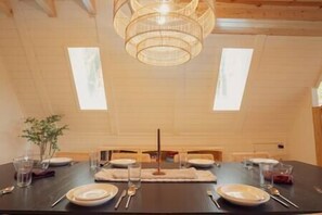 Dining - Deep Creek Aframe Cabin (Garrett County)