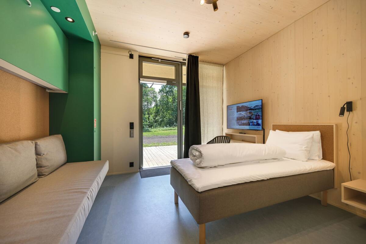 Adaptable Single Room with Terrace | 書桌、手提電腦工作空間、隔音、免費 Wi-Fi