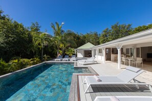 Pool - Beautiful Monchal Luxury villa (Les Terres Basses)