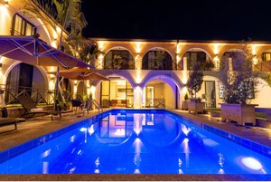 Fachada de la propiedad