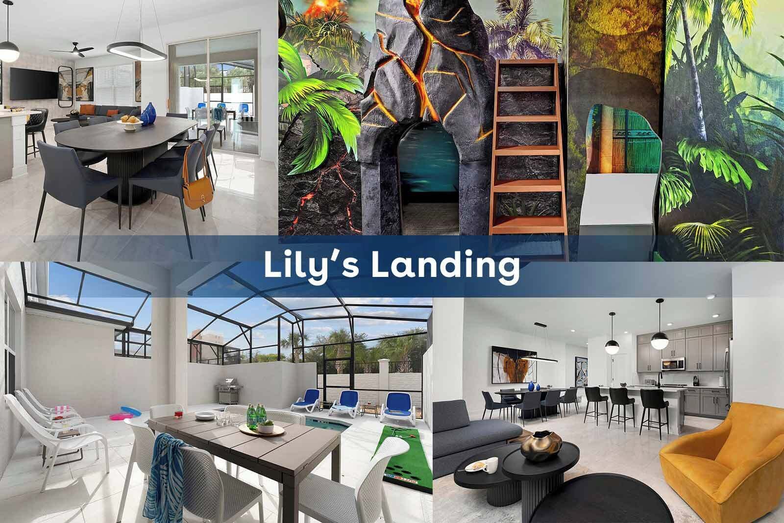 Lily's Landing | Elegant NEW villa w/ themed BR, PVT pool, near premier shopping