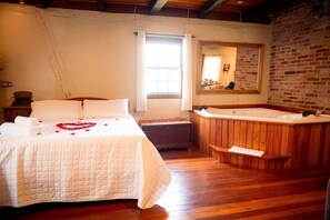 Cabaña básica | 1 dormitorio, ropa de cama hipoalergénica, escritorio