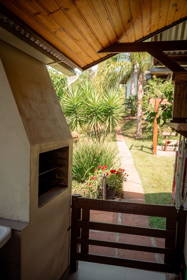 Cabaña básica | Terraza o patio