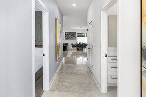 5 bedrooms, desk, iron/ironing board, travel crib - Villa Rosa | Fantastic I-Drive retreat w/ high-end amenities -near top shopping (Orlando)