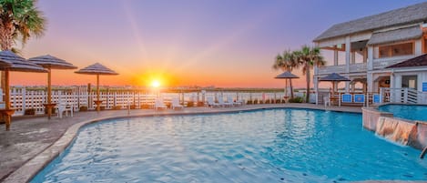Una piscina climatizada