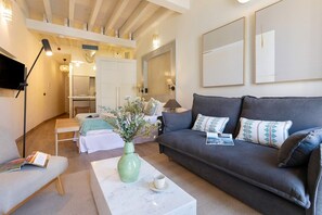 1 室のベッドルーム、アイロン / アイロン台、WiFi、ベッドシーツ