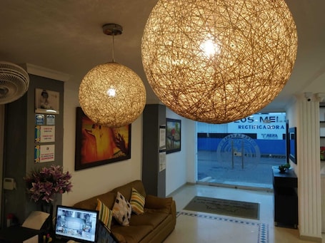 Sala de estar en el lobby