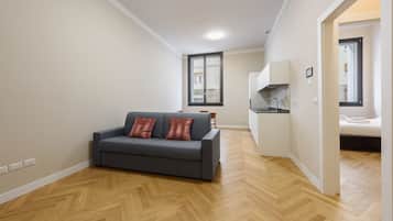 Business apartman | Nappalirész | Síkképernyős tévé