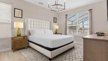 6 bedrooms, iron/ironing board, WiFi, bed sheets