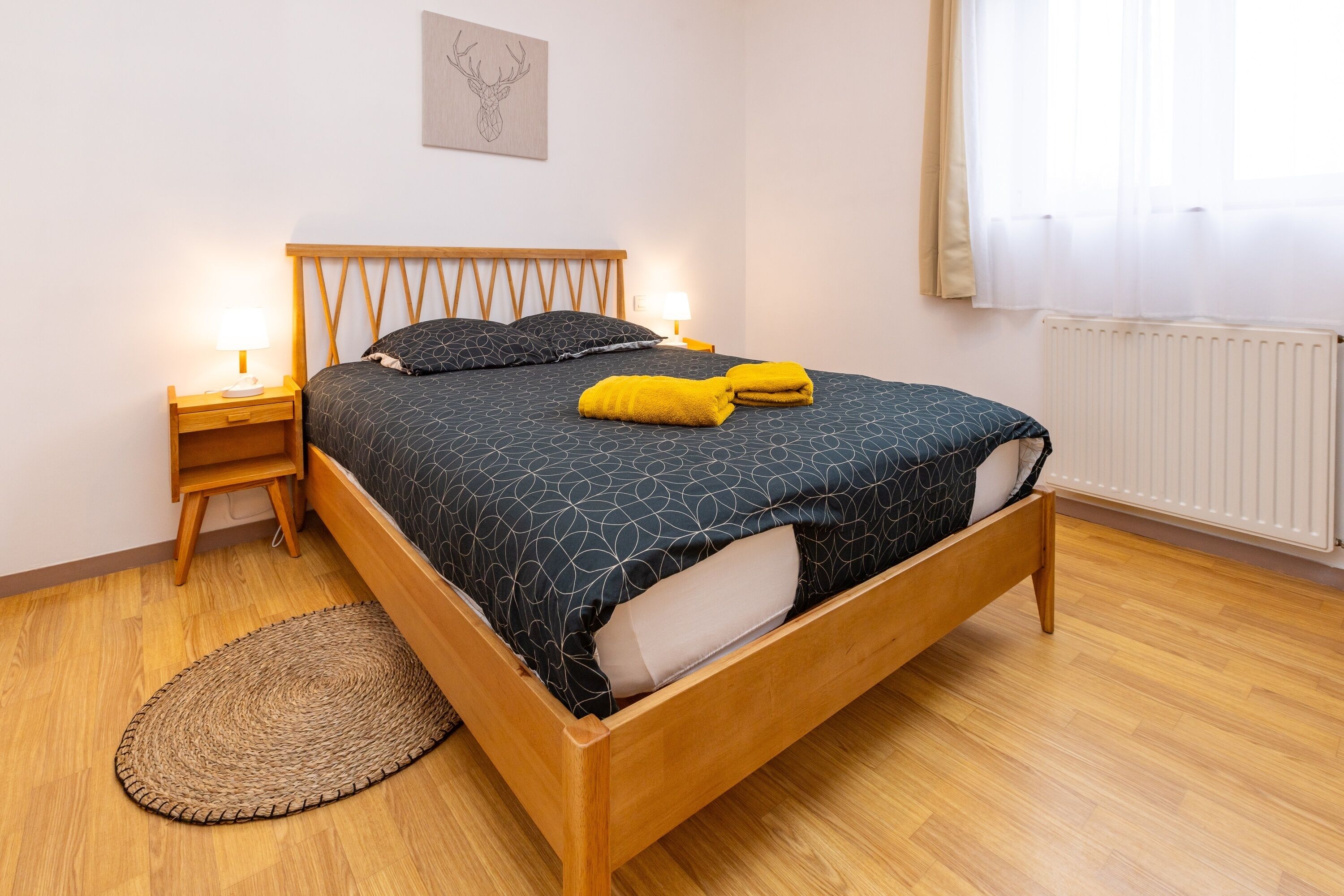 4 多间卧室、办公桌、熨斗/熨衣板、免费 WiFi