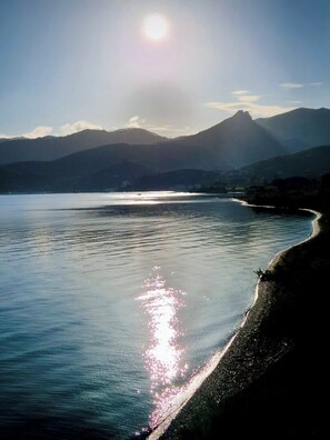 ビーチ、サンラウンジャー