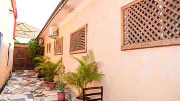 Fassade der Unterkunft