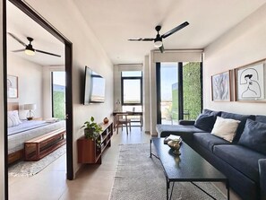 Family Apartment | Living area | Flat-screen TV