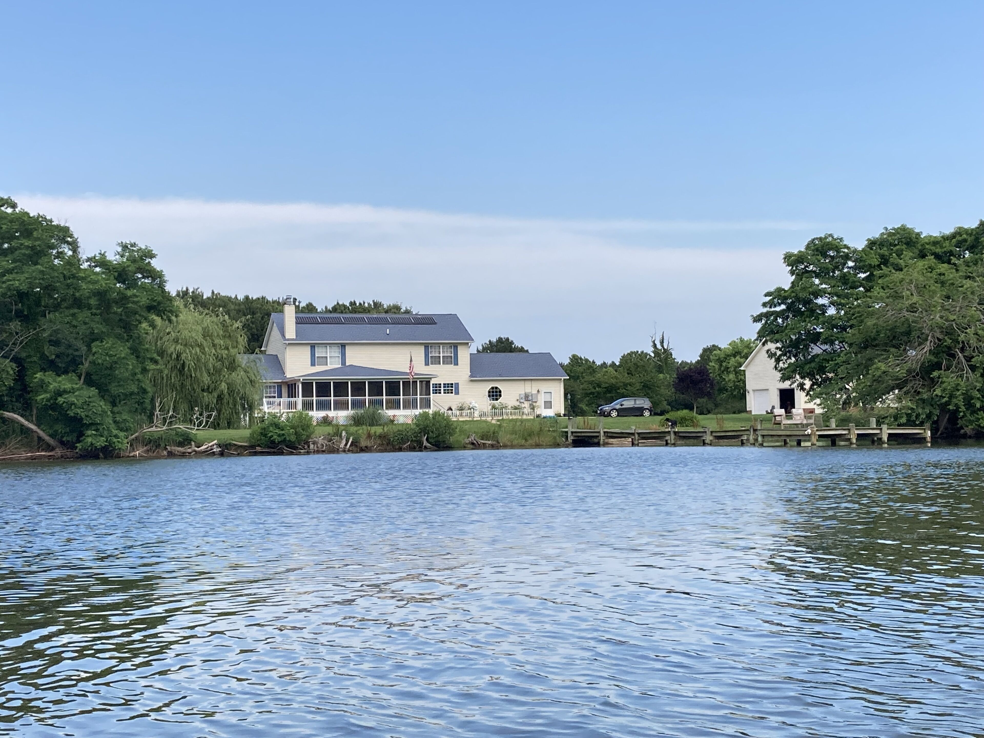 Secluded lake front home in Southern Maryland - Fish, Kayak, Relax