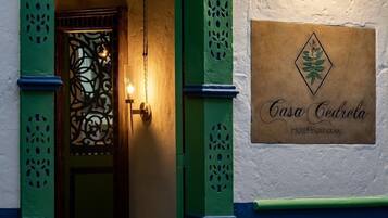 Entrada de la propiedad