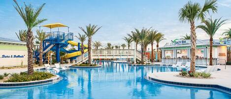 2 outdoor pools