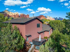 Exterior - Sanborn Sanctuary - HOT TUB & great location (Sedona)