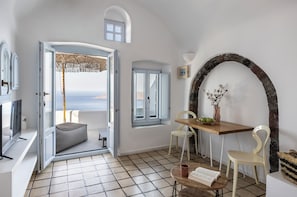 Suite with Hot Tub | Área de estar
