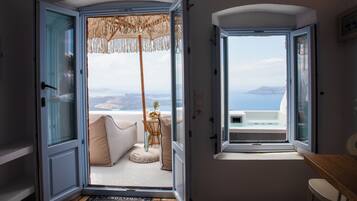 Suite with Hot Tub | 起居区