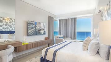 Panoramic Condo, 2 Bedrooms, Sea View | Premium bedding, down comforters, individually decorated