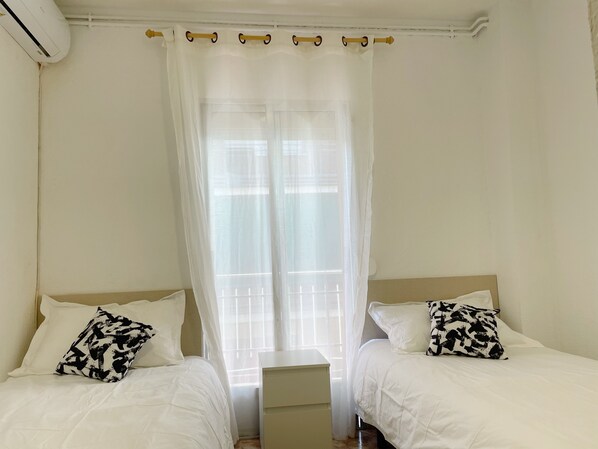 Eenvoudige kamer, 1 twee- of 2 eenpersoonsbedden | Gratis wifi