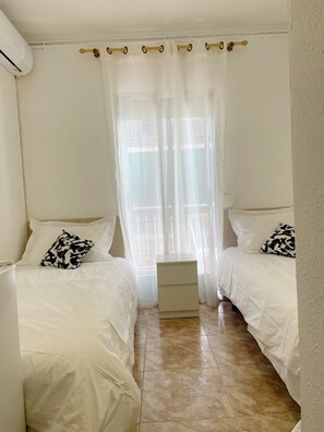 Eenvoudige kamer, 1 twee- of 2 eenpersoonsbedden | Gratis wifi