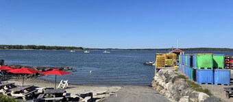 Schoodic Home Near Acadia: Outdoor Tub, Kayaks, Fire Pit, EV, Pets Welcome