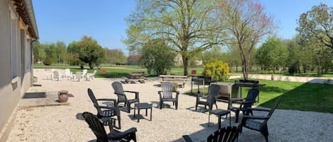 Restauration en plein air