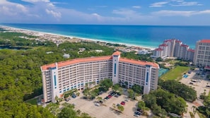 Exterior - Luxurious Gulf & Bay Views Villa, Steps to Pool & Hot Tub, extra Pool, Bikes Included Ocean Access (Miramar Beach)