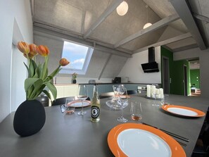 Dining - Luxus Loft im Schleusenhaus auf der Insel in Hameln (Hameln)