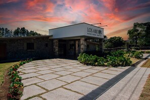 Fassade der Unterkunft