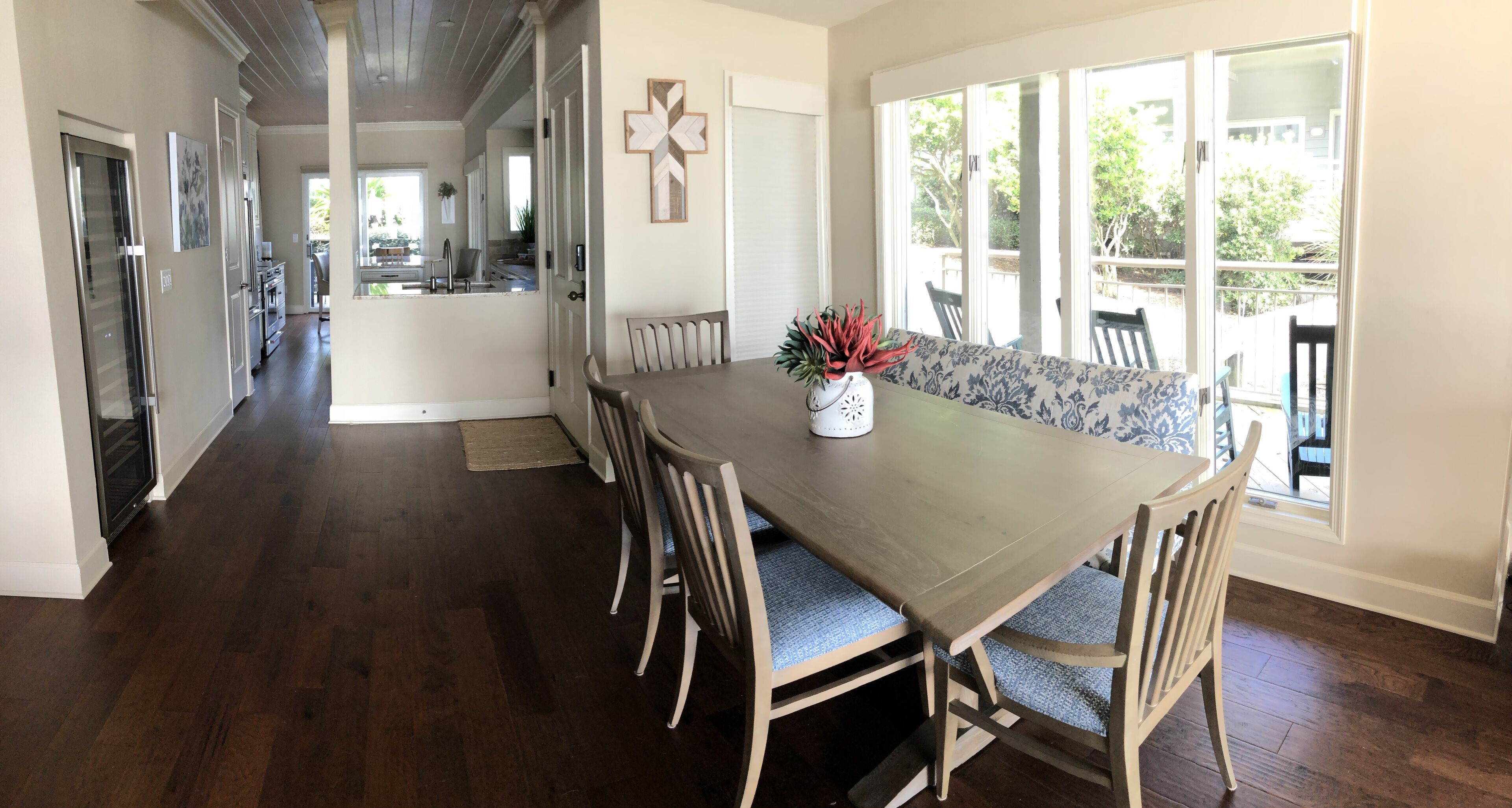 Picturesque, oceanfront unit just steps to beach, in desirable gated community.