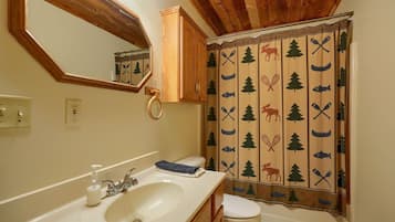 Shower, towels